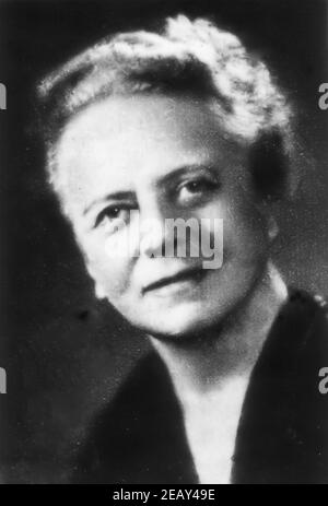 Ida Noddack German Chemist and Physicist Stock Photo Alamy