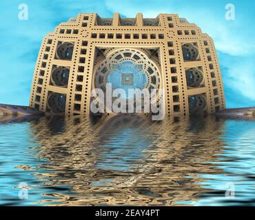 Computer generated 3D illustration artwork Stock Photo - Alamy