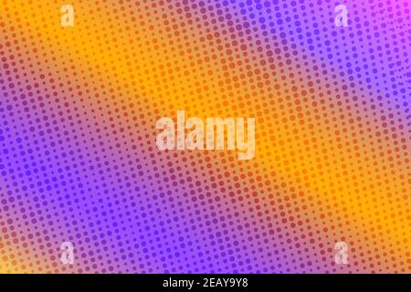 Creative illustration in halftone style with gradient. Abstract colorful background. Completely new design for business. Pattern for wallpaper, web Stock Vector