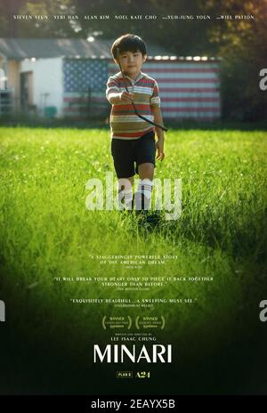 ALAN S. KIM in MINARI (2020), directed by LEE ISAAC CHUNG. Credit: PLAN B ENTERTAINMENT / Album
