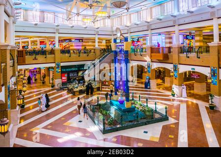 KUWAIT CITY, KUWAIT, NOVEMBER 4, 2016: Interior of the Sharq souq in Kuwait Stock Photo