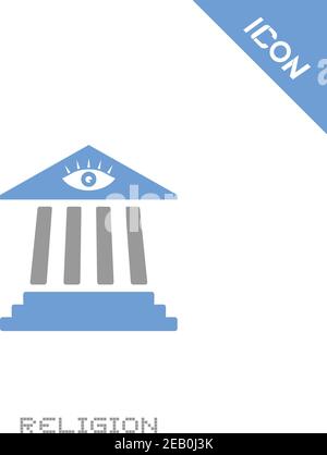 religion icon Stock Vector
