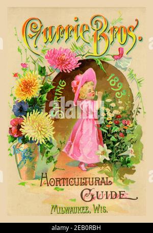 Currie Bros. Horticultural Guide, Spring 1893 1893 Stock Photo