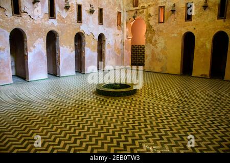 The hamam in the Bou Inania madrasa in Meknes, Morocco. Stock Photo