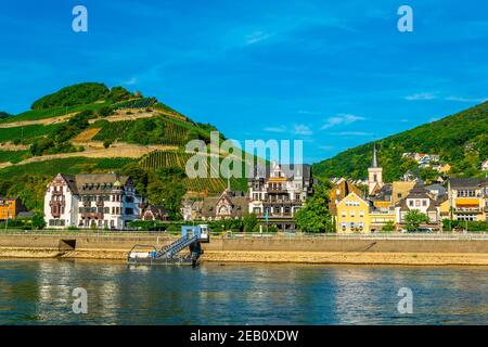 ASSMANNHAUSEN, GERMANY, AUGUST 16, 2018: Assmannhausen village in Germany Stock Photo