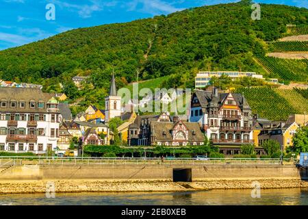 ASSMANNHAUSEN, GERMANY, AUGUST 16, 2018: Assmannhausen village in Germany Stock Photo