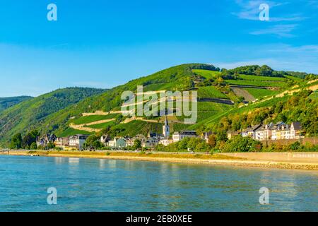 ASSMANNHAUSEN, GERMANY, AUGUST 16, 2018: Assmannhausen village in Germany Stock Photo