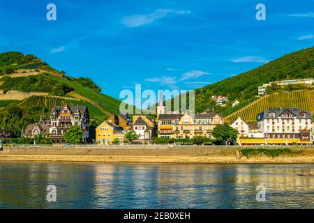 ASSMANNHAUSEN, GERMANY, AUGUST 16, 2018: Assmannhausen village in Germany Stock Photo