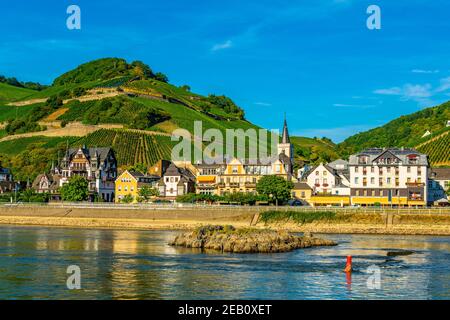 ASSMANNHAUSEN, GERMANY, AUGUST 16, 2018: Assmannhausen village in Germany Stock Photo