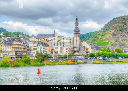 COCHEM, GERMANY, AUGUST 15, 2018: riverside of Cochem in Germany Stock Photo