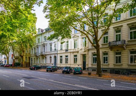 BONN, GERMANY, AUGUST 12, 2018: Historical houses in Bonn, Germany Stock Photo