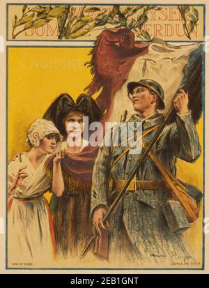 Souscrivez à l'Emprunt de la Libération 1918 Stock Photo