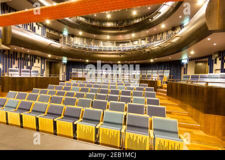 Theatre in  Guildhall School of Music and Drama , London barbican Stock Photo