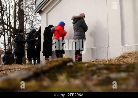 Lezajsk, POLAND - MARCH 5, 2018 : Anniversary of the death of Tzadik Elimelech Weissblum in Lezajsk Stock Photo