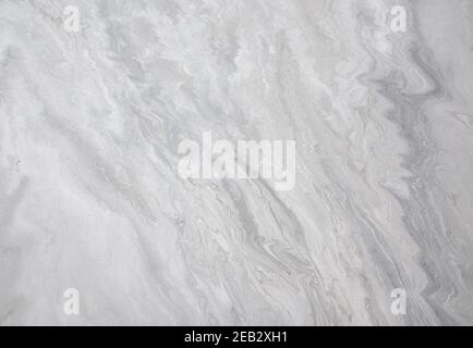 Handmade liquid marble photography, fluid art texture. Irregular abstract handmade, hand drawn acrylic painting on canvas. Stock Photo