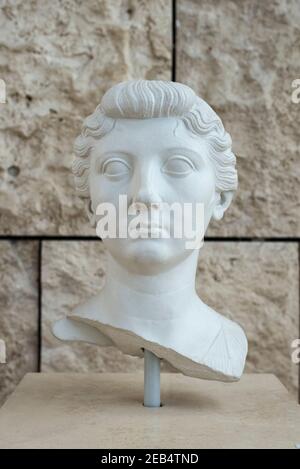 LIVIA Drusilla (-58 to 29). Roman lady, wife of Emperor Augustus. LIVIA ...
