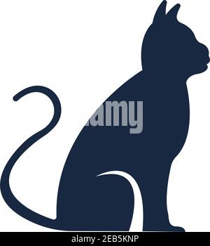 cat logo vector symbol illustration design template Stock Vector