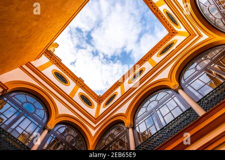 Real Alcazar Palace in Seville in Andalusia, Spain Stock Photo