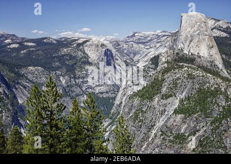 View from Glacier PointYosemite National Park California, USA LA000496 Stock Photo