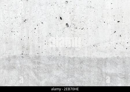 White concrete background. White backdrop solid concrete wall. Stock Photo