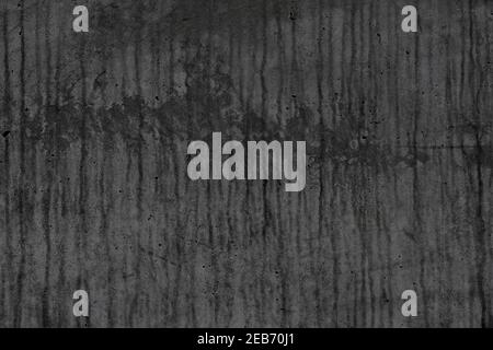 Black background concrete. Dark grunge concrete wall texture. Stock Photo