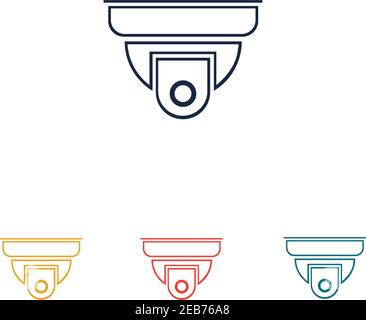 Security camera cctv icon,sign CCTV vector designVector illustration of cctv and camera symbol Stock Vector