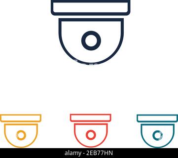 Security camera cctv icon,sign CCTV vector designVector illustration of cctv and camera symbol Stock Vector