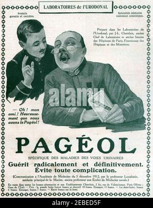 No 3791, 30 Octobre 1915, Pageol. Stock Photo