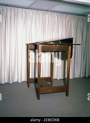White House Furniture, portable lectern. Portable lectern with the seal ...