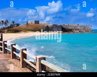 Fort St Catherine, St George's, Bermuda Stock Photo