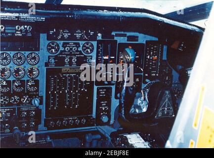 North American XB-70 cockpit 4 USAF. Stock Photo