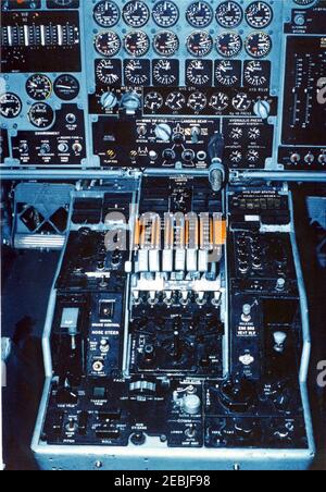 North American XB-70 cockpit 2 USAF. Stock Photo