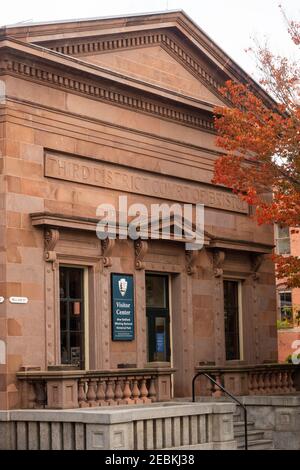 National Park Visitor Center in New Bedford MA Stock Photo