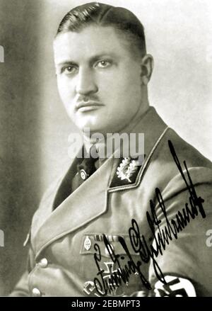 Nsdap gauleiter friedrich hildebrandt. Stock Photo