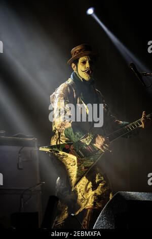 Wes Borland of Limp Bizkit at the 2015 Reading Festival Stock Photo