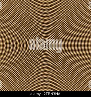 Pop art colorful comics book magazine cover. Polka dots golden background. Cartoon funny retro pattern strip mock up. Vector halftone illustration. 90 Stock Vector