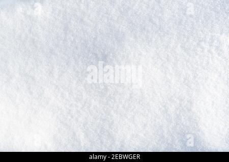 Smooth snowy surface texture Stock Photo