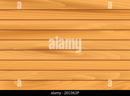 Brown wooden background for interior or carpentry design with natural oak texture Stock Vector