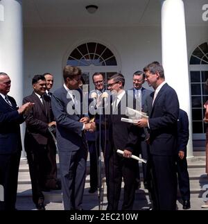 Fbi Director J. Edgar Hoover Shakes Hands With Actor Dancer Bill 