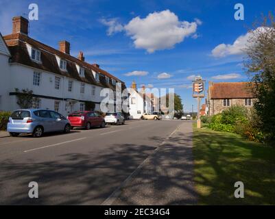 Winchelsea, East Sussex. Once a thriving medieval port, today the town is a sleepy village. Stock Photo