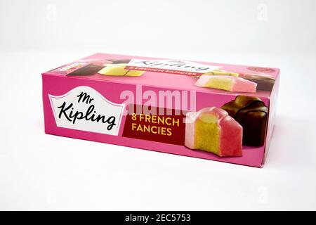 Mr Kipling French Fancies Stock Photo