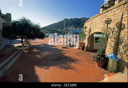 Porto Cervo, Costa Smeralda, Sardinia, Italy (Scanned from colorslide) Stock Photo