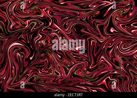 Illustration Of Oily Satisfying Abstract Red And Yellow Wallpaper Background Stock Photo Alamy