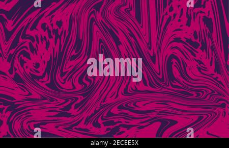 Marble abstract background. Purple and pink colors. Trendy textile, fabric, wrapping. Ebru aqua ink painting on water. Vector illustration Stock Vector