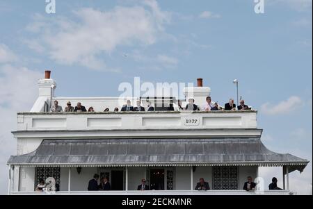 Horse Racing - Investec Derby Festival - Epsom Racecourse - 5/6/15  Racegoers attend the first day of the Epsom Derby Festival  Reuters / Toby Melville  Livepic