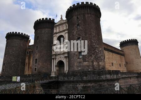 Napoli - Castel Nuovo Stock Photo