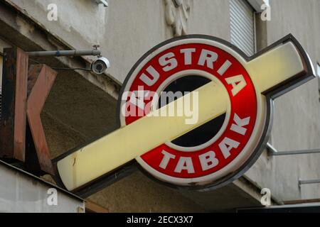 Wien, Tabak-Trafik Stock Photo