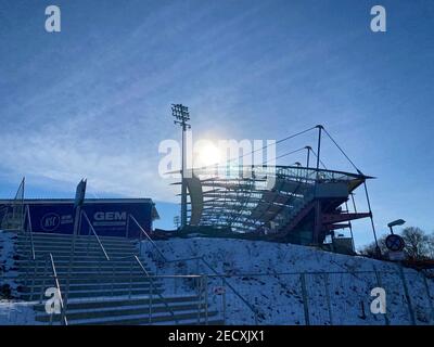 Stadionneubau Karlsruher SC Wildparkstadion Stock Photo