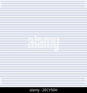 Grid paper. Abstract striped background with color horizontal lines. Geometric seamless pattern for school, wallpaper, textures, notebook. Lined paper Stock Vector