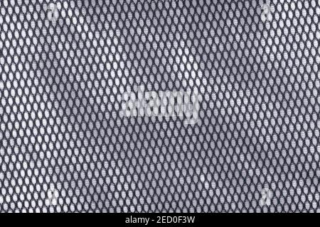 Black and silver modern membrane fabric surface. Abstract texture and background Stock Photo